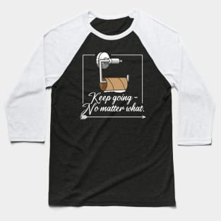 Toilet paper, Toilet roll, Fun, Bad luck, Bathroom Baseball T-Shirt